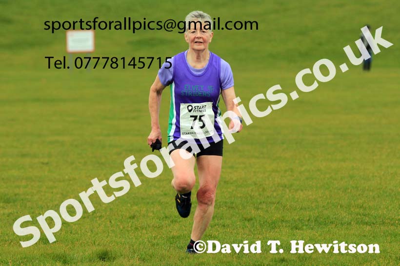 Womens 35+ and Mens 65+ 2023 NEMAA Cross Country, Croft Circuit, North Yorkshire. Photo: David T. Hewitson/Sports for All Pics